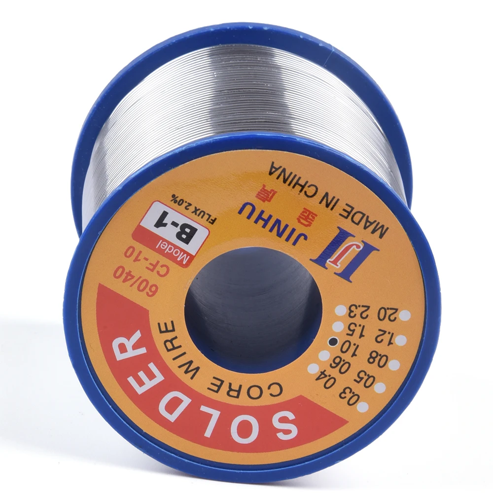 250g Rosin Core Solder Wire ต่ําอุณหภูมิ Solder Joint Bright และง่ายต่อการบัดกรี 1.0/1.2/1.5/2.0 มม. Solder Joint Solder Wire