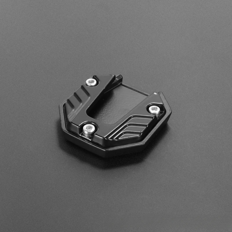 Soporte para motocicleta, estante de estacionamiento, extensor de pie, soporte lateral, extensión de aleación de aluminio CNC, almohadilla para pie, accesorios para motocicleta