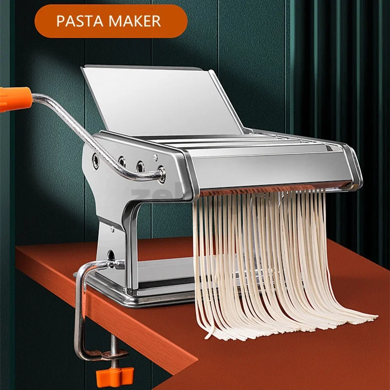 Family noodle machine Small multi-functional dough press manual rolling mechanism automatic dumpling wonton skin machine