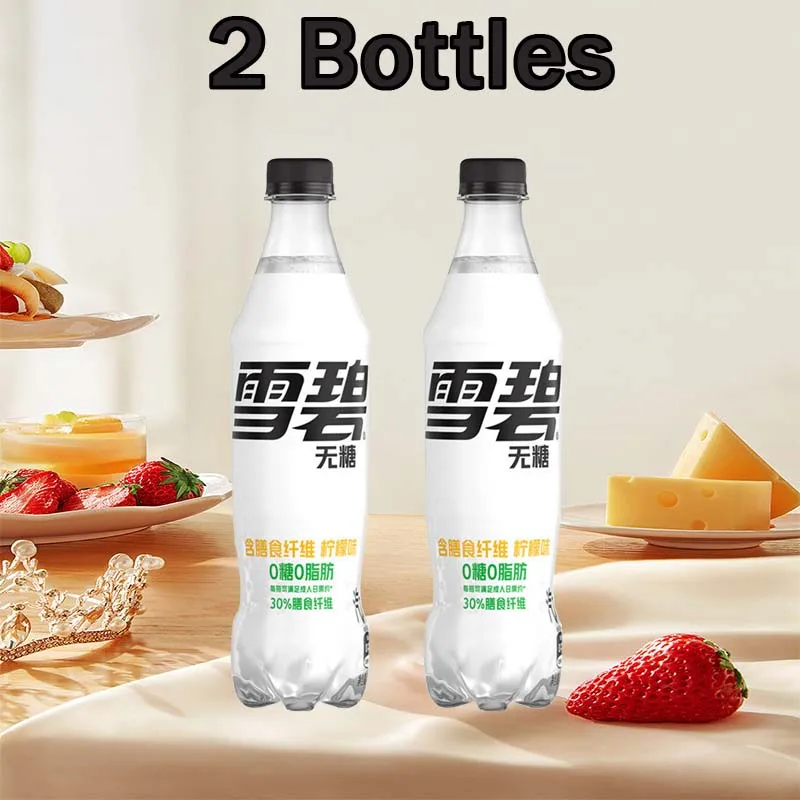Sprite Sparkling Water Sugar Free Fiber Type Lemon Flavor 17.65oz(500ml)*2 bottles