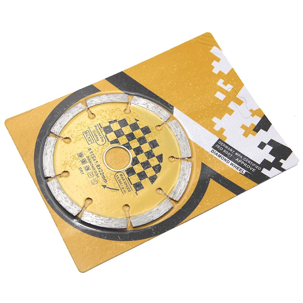 115mm diamante seco sulco parede quebrando lâmina de serra granito mármore lâmina de corte pedra concreto diamante ferramenta corte seco