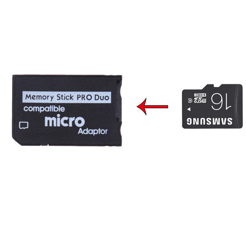 Für PSP-Serie Micro SD SDHC TF auf Memory Stick MS Pro Duo PSP-Adapter