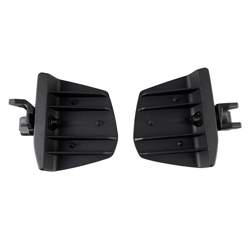 Alfombrilla grande negra Pedal de apoyo extendido para coche Can-Am Ryker todos los modelos