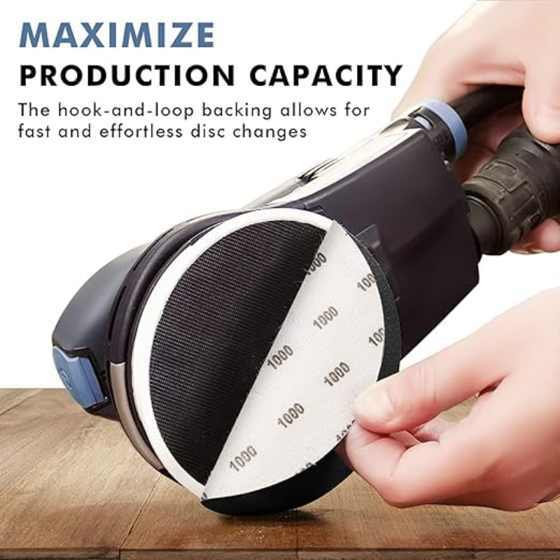 3/5/6inch Universal Dry and Wet Sanding Disc Sanding Paper Metal Polished Woodworking Tools Accessories Polishing Abrasive Discs