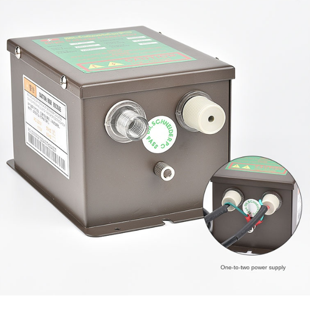 Pistola de aire antiestática de 110 V/220 V Pistola de aire ionizante Pistola electrostática con generador de alto voltaje.