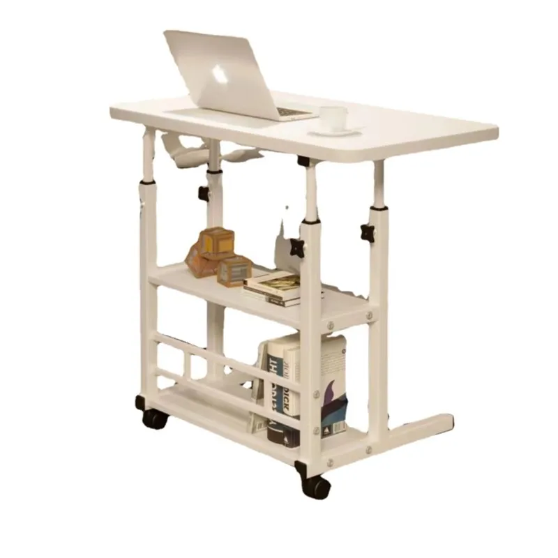 Warming New Lift learning desk bedside desk bedroom simple bed computer bedroom lazy desk movable office simple desk