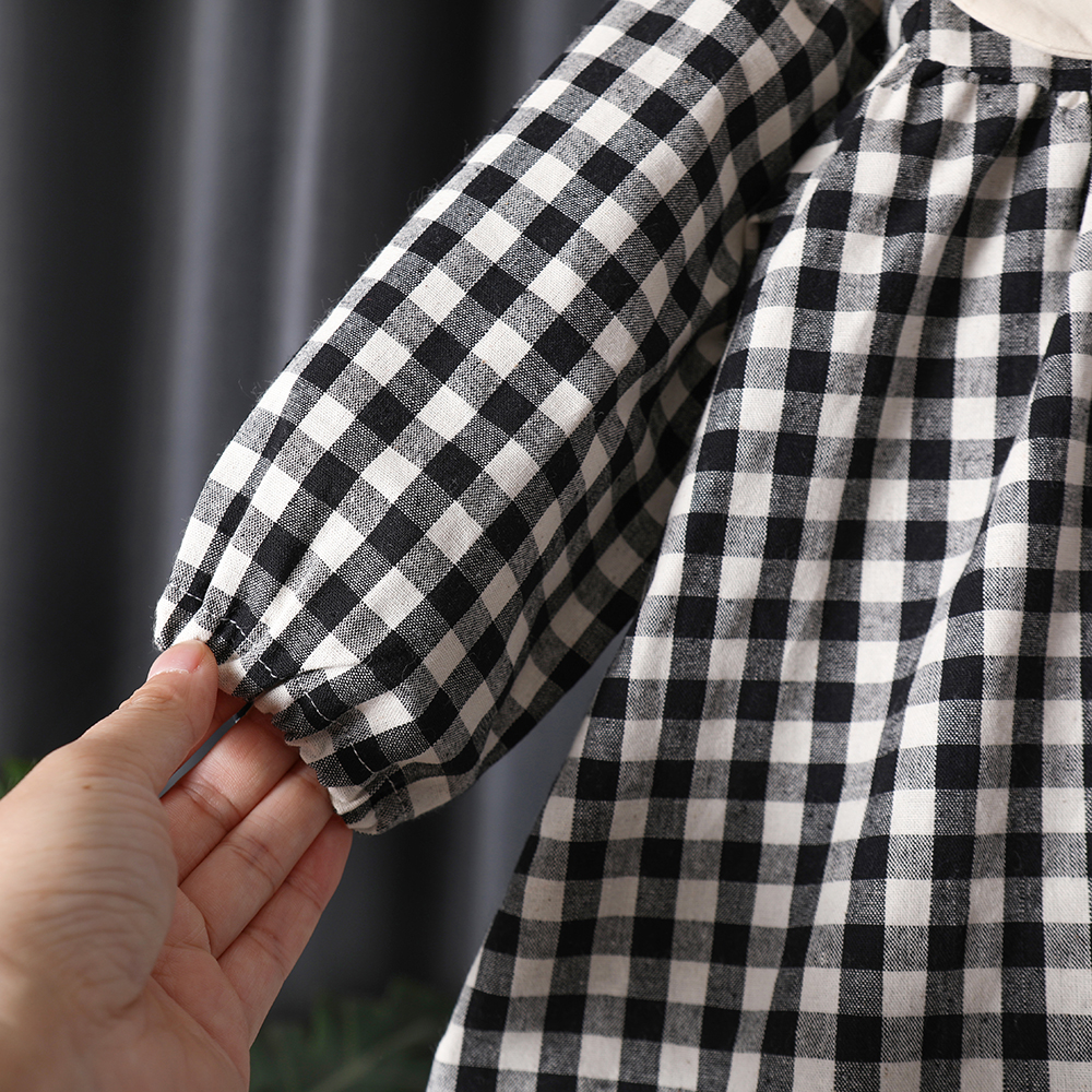 Primavera otoño niños pequeños ropa para niñas bebé arco vestidos de manga larga disfraz para niños ropa de niña ropa exterior vestido Casual