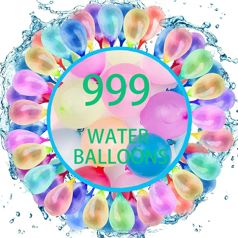 Globos de agua de llenado fácil y rápido, juguetes de lucha contra el agua en la playa para niños y adultos, diversión de verano, juguetes de combate para fiestas al aire libre para niños