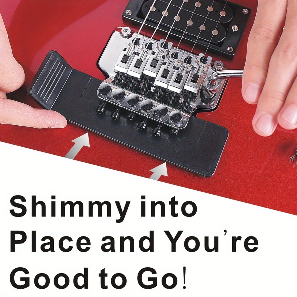 กีตาร์ไฟฟ้า Tremolo Bridge แผ่นปะเก็น Shim Pad สะพานกีตาร์ไฟฟ้าเปลี่ยนเครื่องมือ
