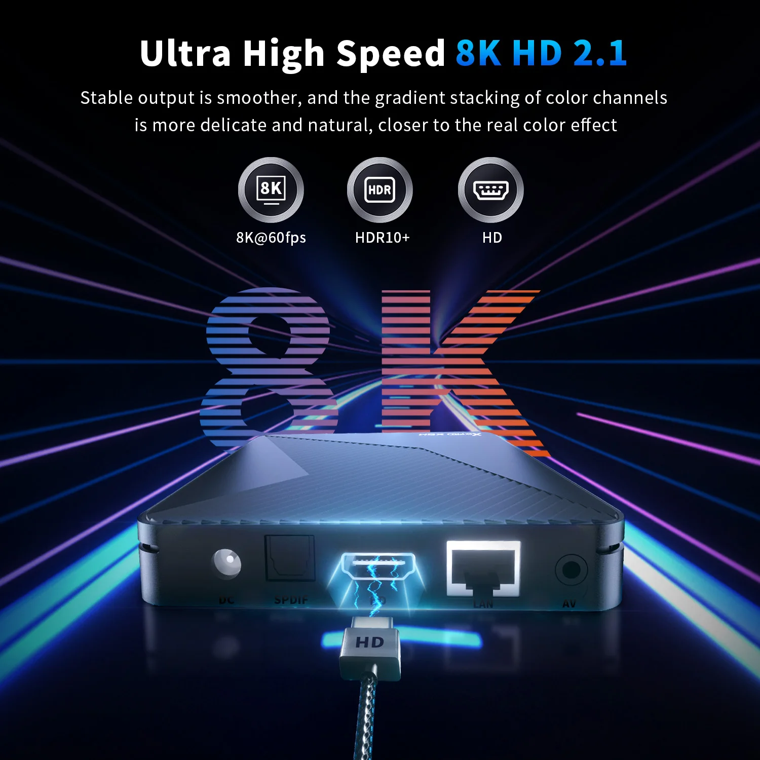 X88 PRO X5M 안드로이드 14 TV 박스 Amlogic S905X5M HD 8k 2.4G 5G Wifi6 BT5.0 1000M 랜 3D