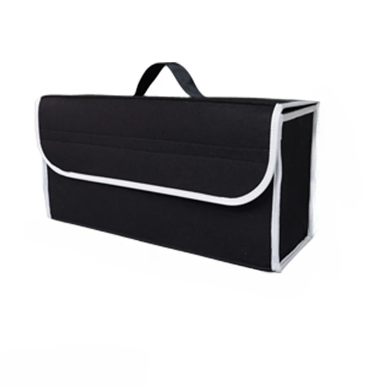 Large  Car Trunk Organizer -  Storage Bag, Soft Felt Tool Storage Box Auto Accessories