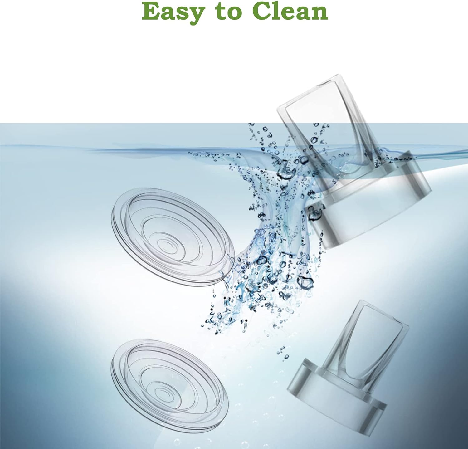 วาล์วตุ่นปากเป็ด14ชิ้นและไดอะแฟรมเครื่องปั๊มนมแม่ชิ้นส่วนให้อาหารเด็กทารกป้องกันหัวนมด้วยมือ/อุปกรณ์เครื่องปั๊มนมแม่เครื่องปั๊มนมไฟฟ้า