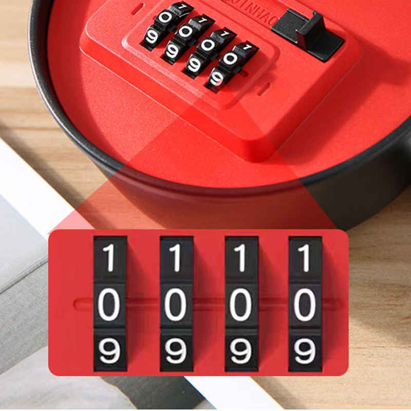 Password Box Can Be Hidden Wall Mount Key Storage Secret Box Organizer Password Security Code Lock Secretly Store Money Cards