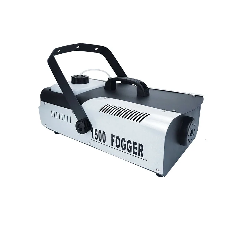 Máquina de fumaça de 1500W Máquina de fumaça de discoteca para controle remoto sem fio e fio para festa DJ palco máquina de efeitos especiais
