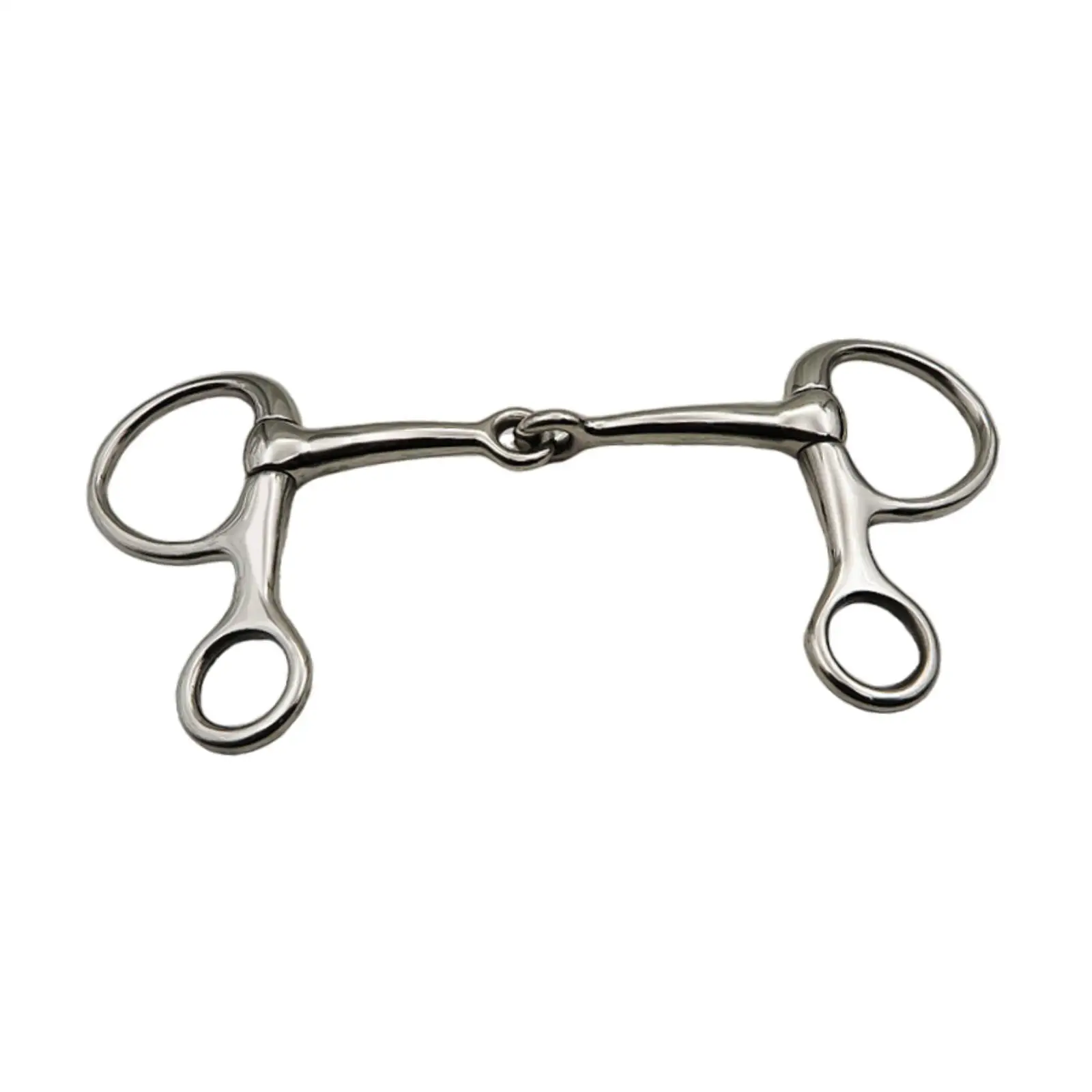 Horse Bit หอยทากขี่ม้าชิ้นปากสแตนเลสอเนกประสงค์