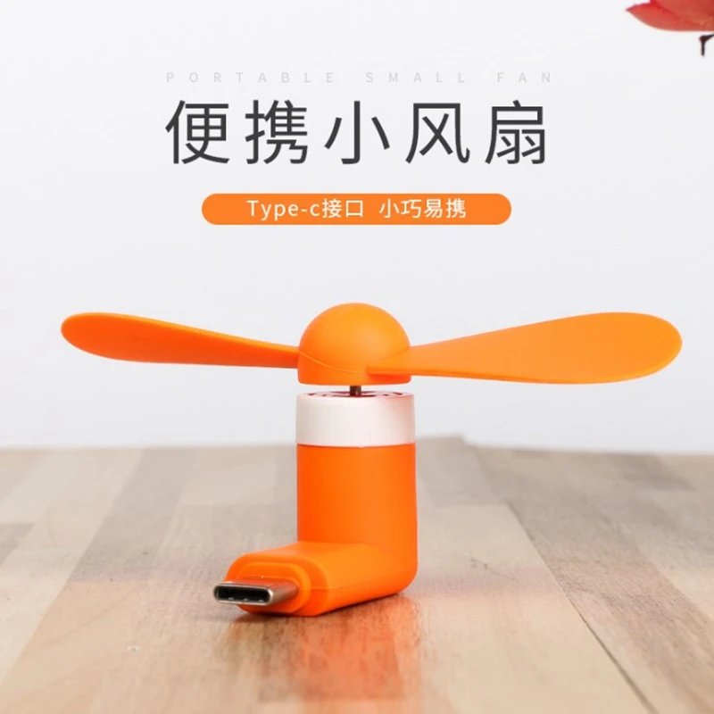 Creative Mini แบบพกพา Micro พัดลมโทรศัพท์มือถือ Mini พัดลมชาร์จสมบัติพัดลมระบายความร้อน USB Gadget แฟนเครื่องทดสอบสําหรับ Type-C