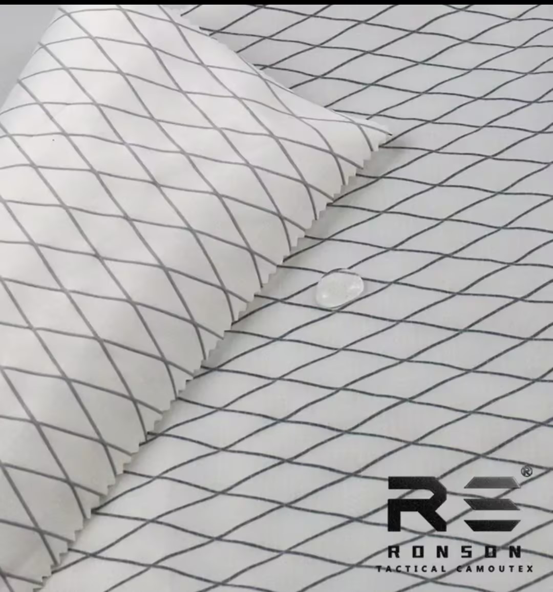 hete verkoop witte 210D x-pac stof camouflage tactische stof gebruik voor tasvest op voorraad