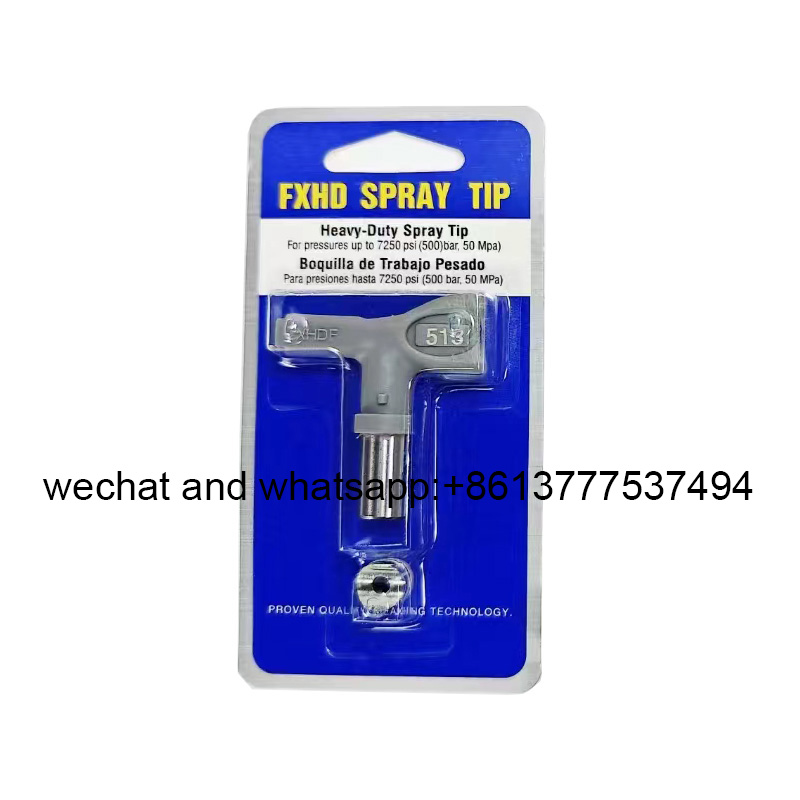 XHD безвоздушные насадки для краски, двусторонние насадки для распыления краски, насадки для распылителя краски безвоздушным распылителем, запчасти для распылителя