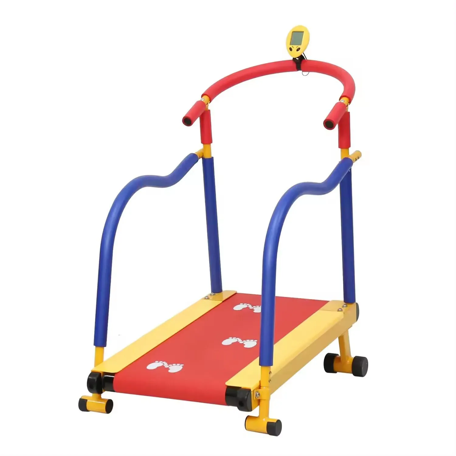ชุดอุปกรณ์ฟิตเนสสําหรับเด็ก 5-in-1 - Airwalker Twister Stepper + จักรยานพายเรือ + ลู่วิ่งไฟฟ้าจูเนียร์ + ม้านั่งยกน้ําหนัก (ยิมในร่ม