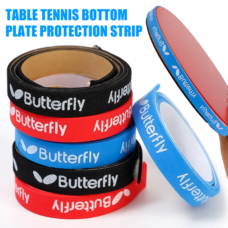 2-10PCS zelfklevende Tafeltennis Racket Rand Tape 45*1cm Dikke antislip Tafeltennis racket Rand Bescherming Tape Accessoires