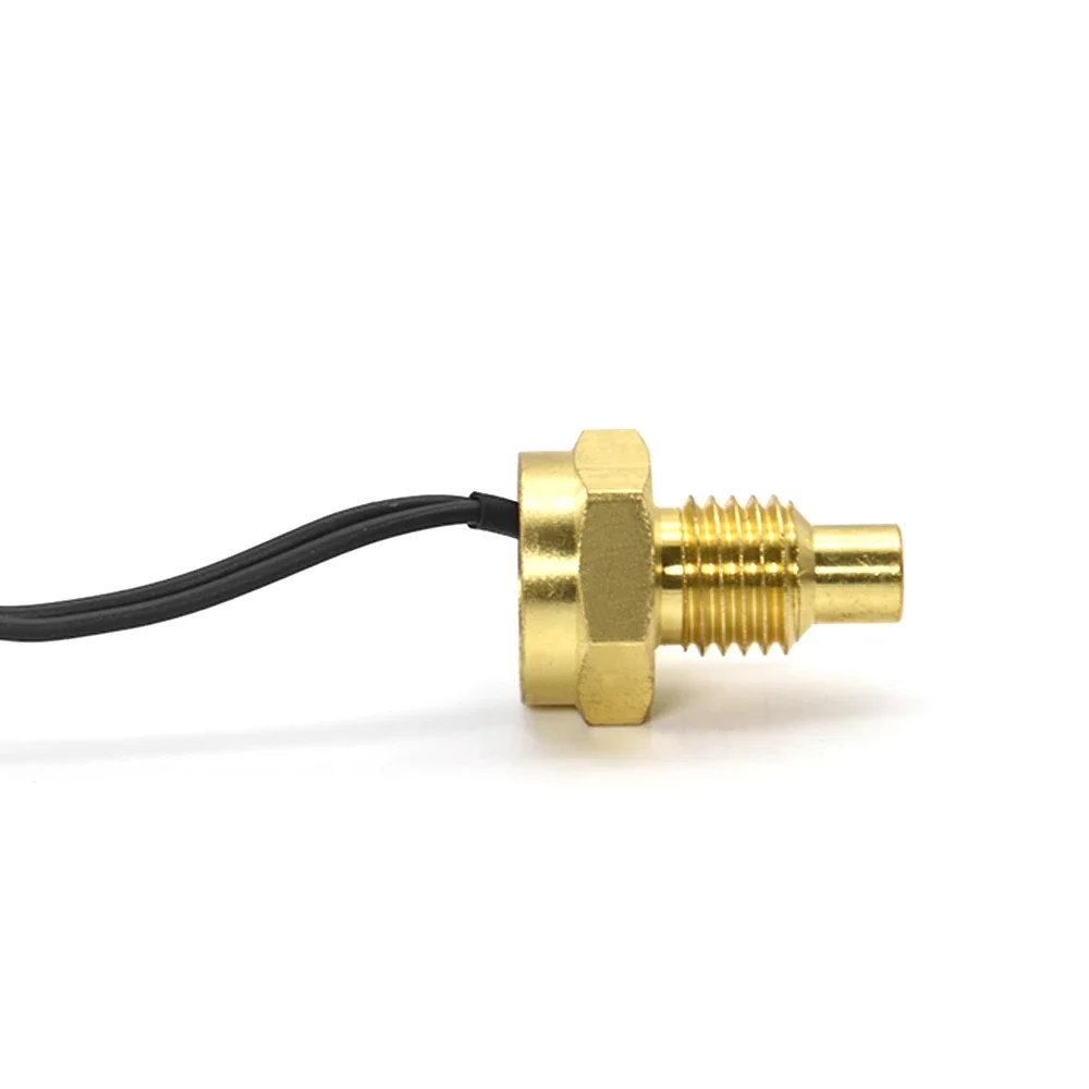 1 unidad 12V/24V coche camión Sensor Digital de temperatura del agua 50K enchufe de cabeza 10MM 14MM 16MM 17MM 21MM 1/8NPT 3/8NPT Sensor de temperatura del agua