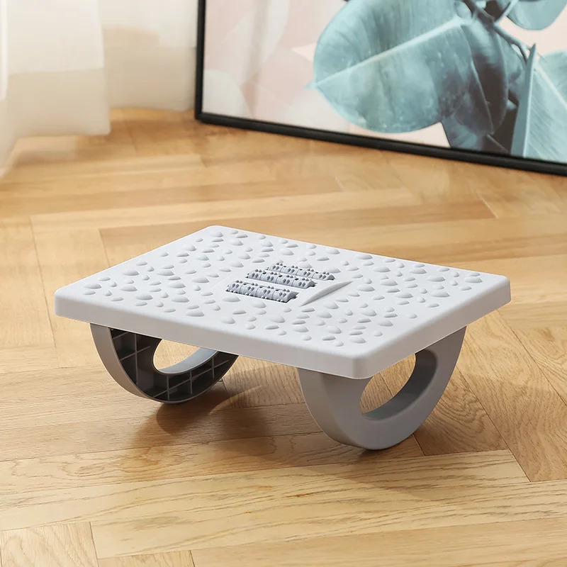 Podnóżek pod biurko, ergonomiczny stołek pod stopy z rolkami do masażu, przenośny podnóżek do domu, biura, szybka wysyłka