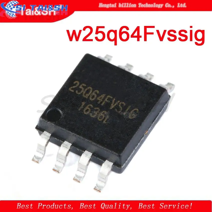 5 uds W25Q64FVSSIG W25Q64FVSIG 25Q64FVSSIG 25Q64FVSIG 25Q64FVS1G W25Q64 25Q64 carcasa impermeable
