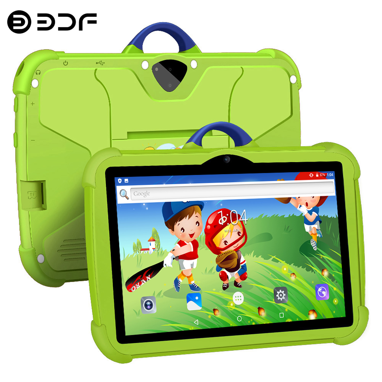 2025 novo 5g wifi 7 Polegada tablet para crianças aprendendo educação tablets das crianças quad core 4gb ram 64gb rom câmeras duplas android 13