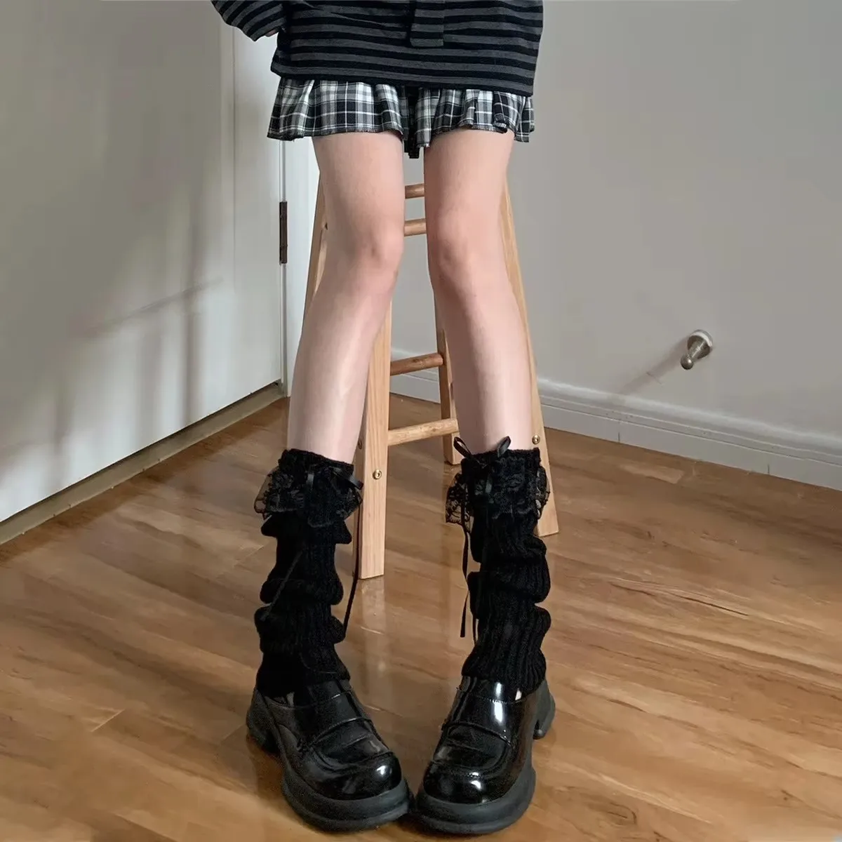 Aquecedores de pés de alta qualidade jk uniforme bolha meias moda coreano lolita menina meias soltas femininas versátil elefante meias 1 par