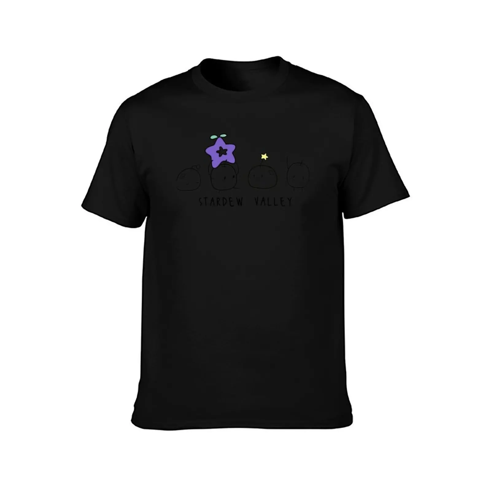 Stardew Valley - Kaos Junimos Kaos Katun Desainer Kaos Pria 100%
