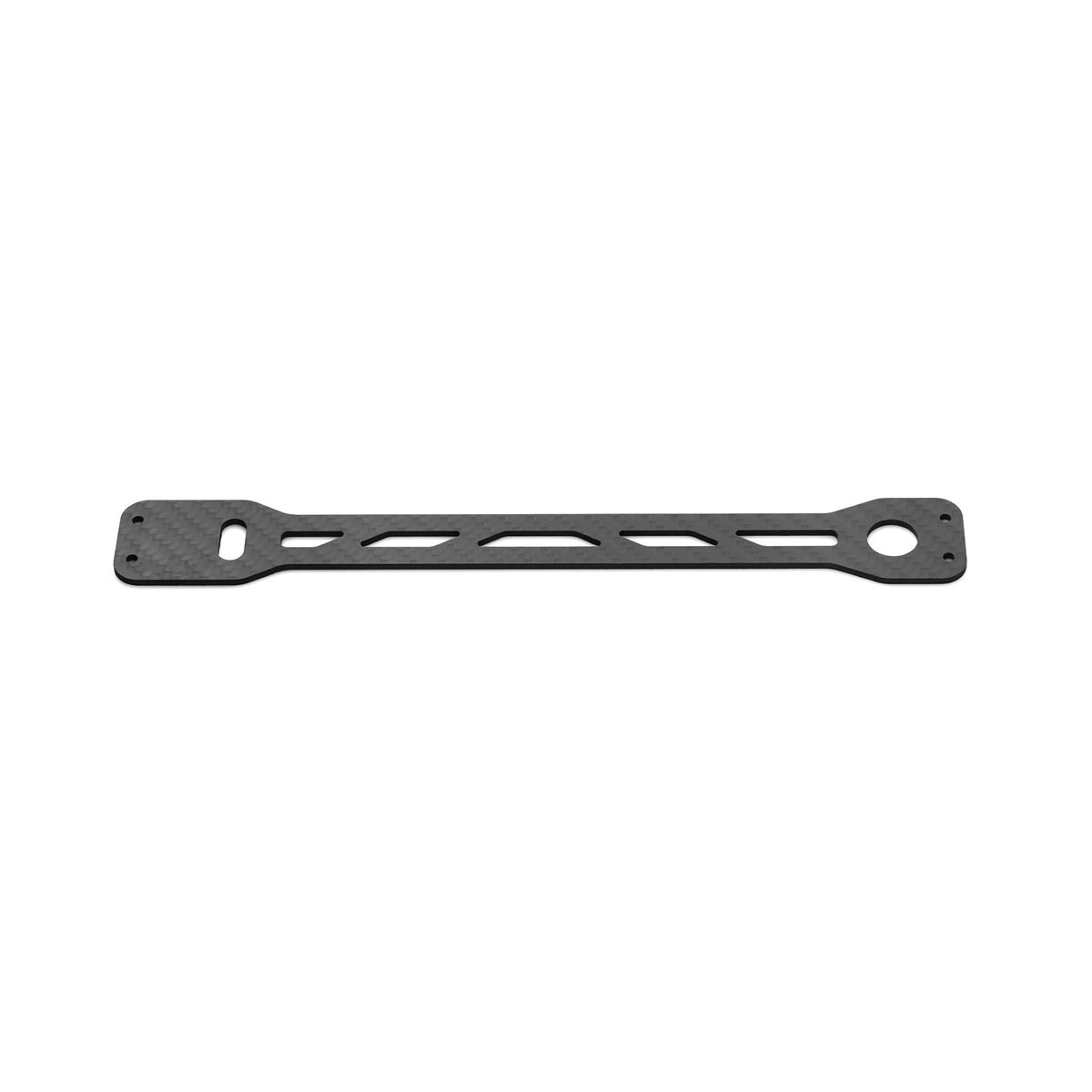 Carbon Fiber Second Floor Board Plate para Tamiya, Tamiya TT02, TT02B, TT-02, TT-02B, 1/10 RC Car, Upgrades Peças, Peças Acessórios