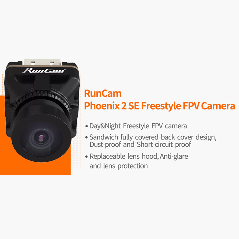 RunCam Phoenix 2 SE édition spéciale Freestyle FPV caméra jour et nuit 4:3/16:9 PAL/NTSC Phoenix2 caméra pour Drone de course quadrirotor