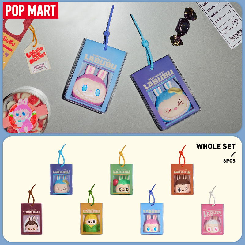 POP MART THE MONSTERS Wacky Mart Series-Pinch Подвеска слепая коробка 1 шт./6 шт. слепая коробка