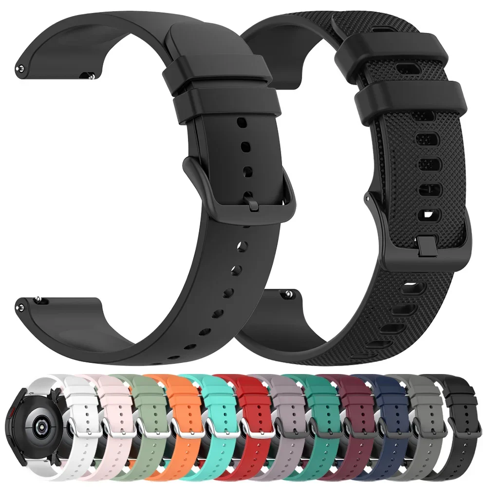 20 มม.22 มม.กีฬานาฬิกาซิลิโคนสําหรับ Garmin Venu 3 Band Forerunner 265 255 เพลง Vivoactive 4 สําหรับ Garmin Venu Sq 2 สร้อยข้อมือ