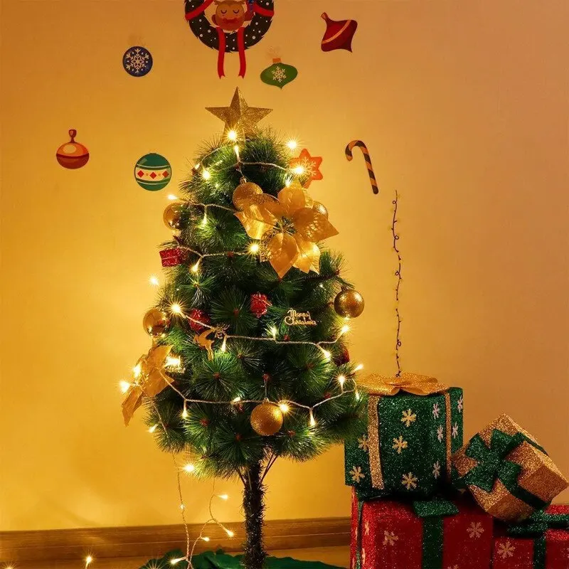 10 m LED-Lichterkette, Geburtstagsgeschenk, Girlandenlichter, 100 LEDs, wasserdicht, Urlaub, Ostern, Party, Lichterkette, Innen- und Außendekoration