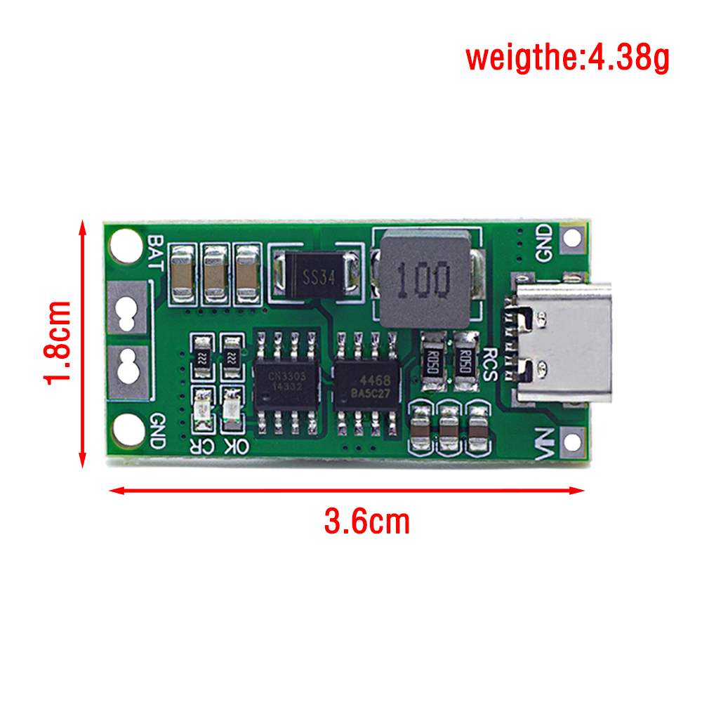 Multi cellule 2S 3S 4s type-c à 8.4V 12.6V 16.8V Boost LiPo polymère Li Ion chargeur 7.4V 11.1V 14.8V 18650 batterie au Lithium