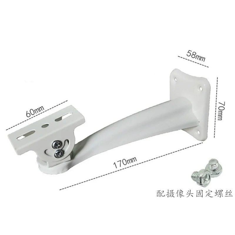 Soporte de montaje para cámara CCTV, soporte de aluminio para cámara de seguridad de videovigilancia, soporte para cámara de montaje en techo y pared