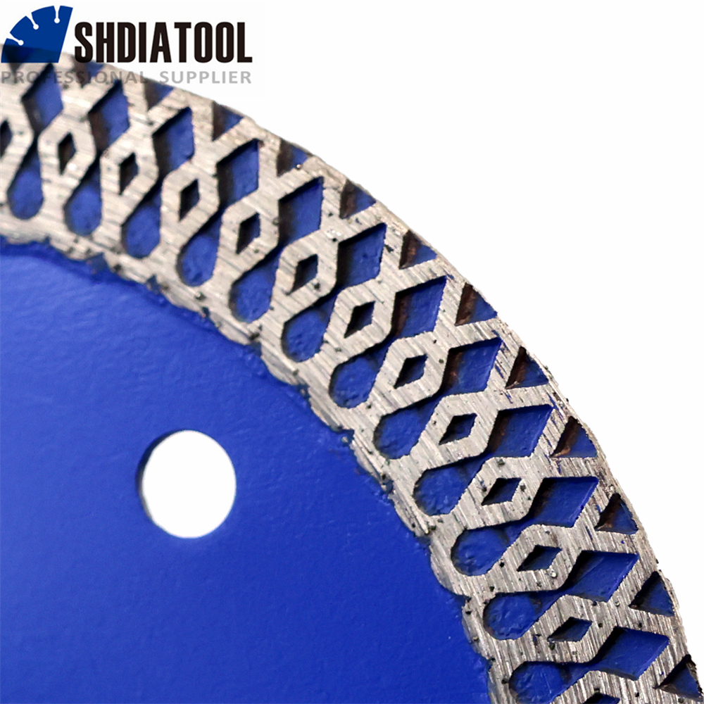 SHDIATOOL 3 Zoll X Mesh Trennscheibe Diamant Sägeblatt Bohrung 10 mm Mini Platte Fliesenschneider Porzellan Marmor Quarz 75 mm Handwerkzeug