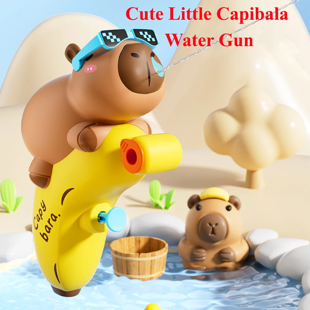 1/2 stücke Cartoon Capybara Spray Wasser Spielzeug Sommer Strand Long Range Spray Spielzeug Kinder Im Freien Nette Beregnung Wasser Spielzeug für Kinder