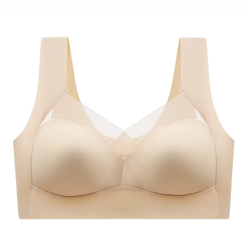 2 Stuks Vrouwen Kant Sport Bh Plus Size Naadloze Beha Bralette Backless Dame Brasserie Vest Vrouwelijke Verzamelen Schokbestendig Draadloze L-3XL