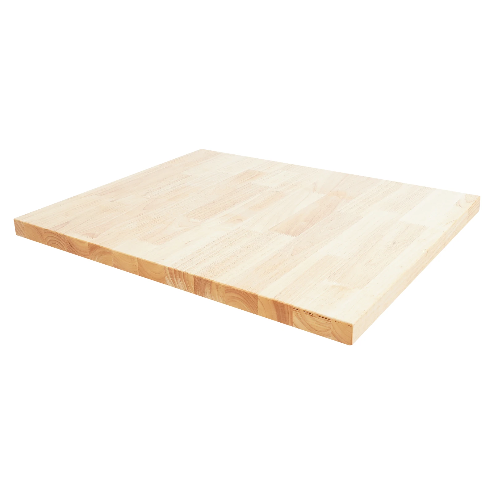 Modern Rubber Wood Original Wood Color Rectangular Countertop, Countertop, Standard Countertop