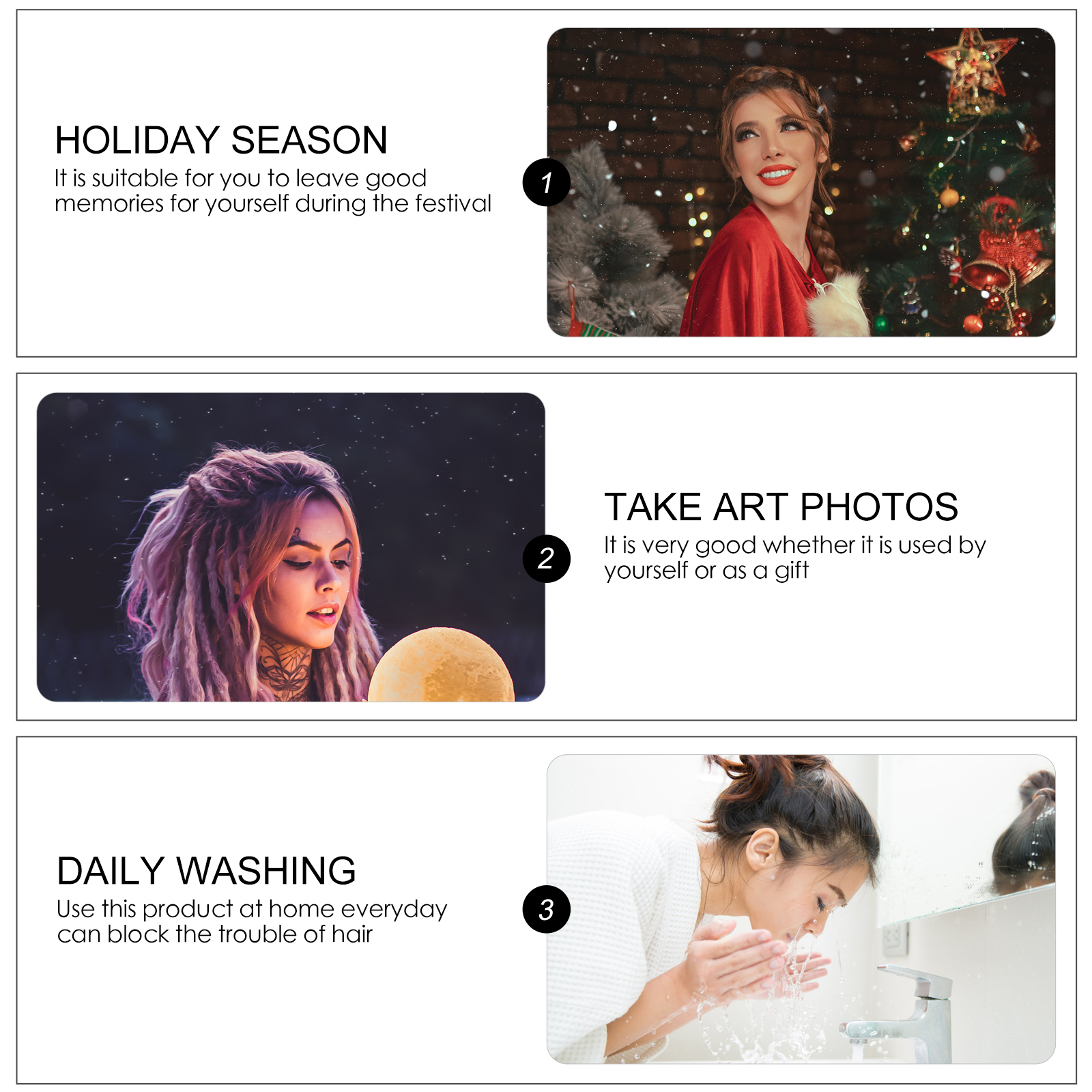 Koala bando telinga hiasan kepala hewan kinerja rambut Polyester hiasan kepala pesta wanita