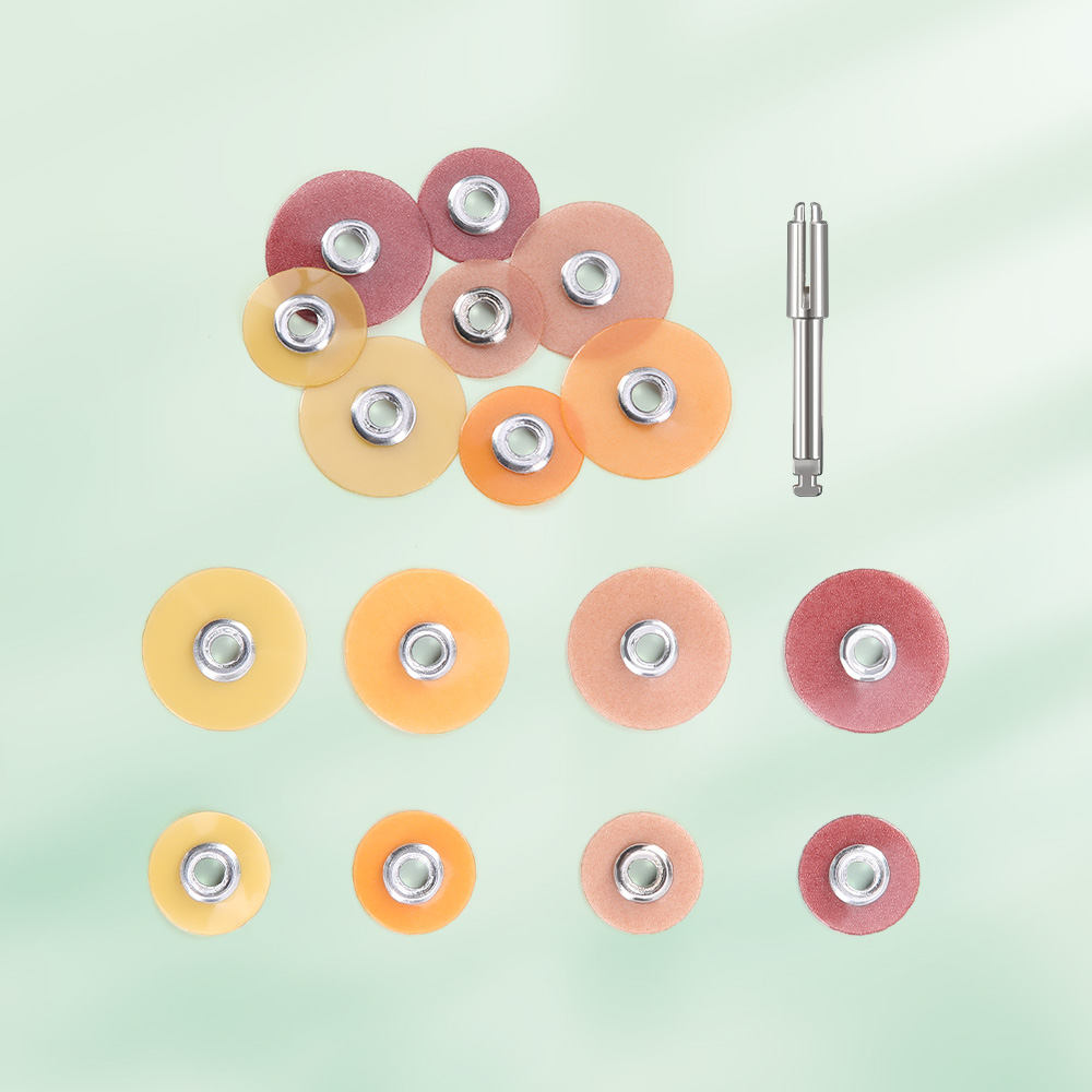 200 discos de acabado y pulido dental para restauraciones de iconos de vidrio y cerámica compuestos