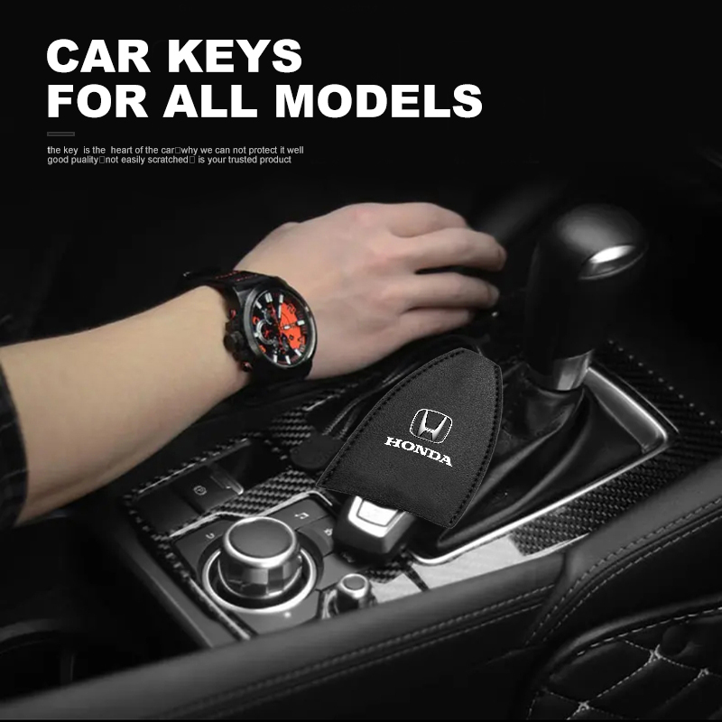 1 Buah Tas Penyimpanan Gantungan Kunci Mobil Casing Kunci Mobil Terpisah Casing Kunci untuk Honda Civic Accord Crider City CRV HRV Inspire Fit Odyssey Envix