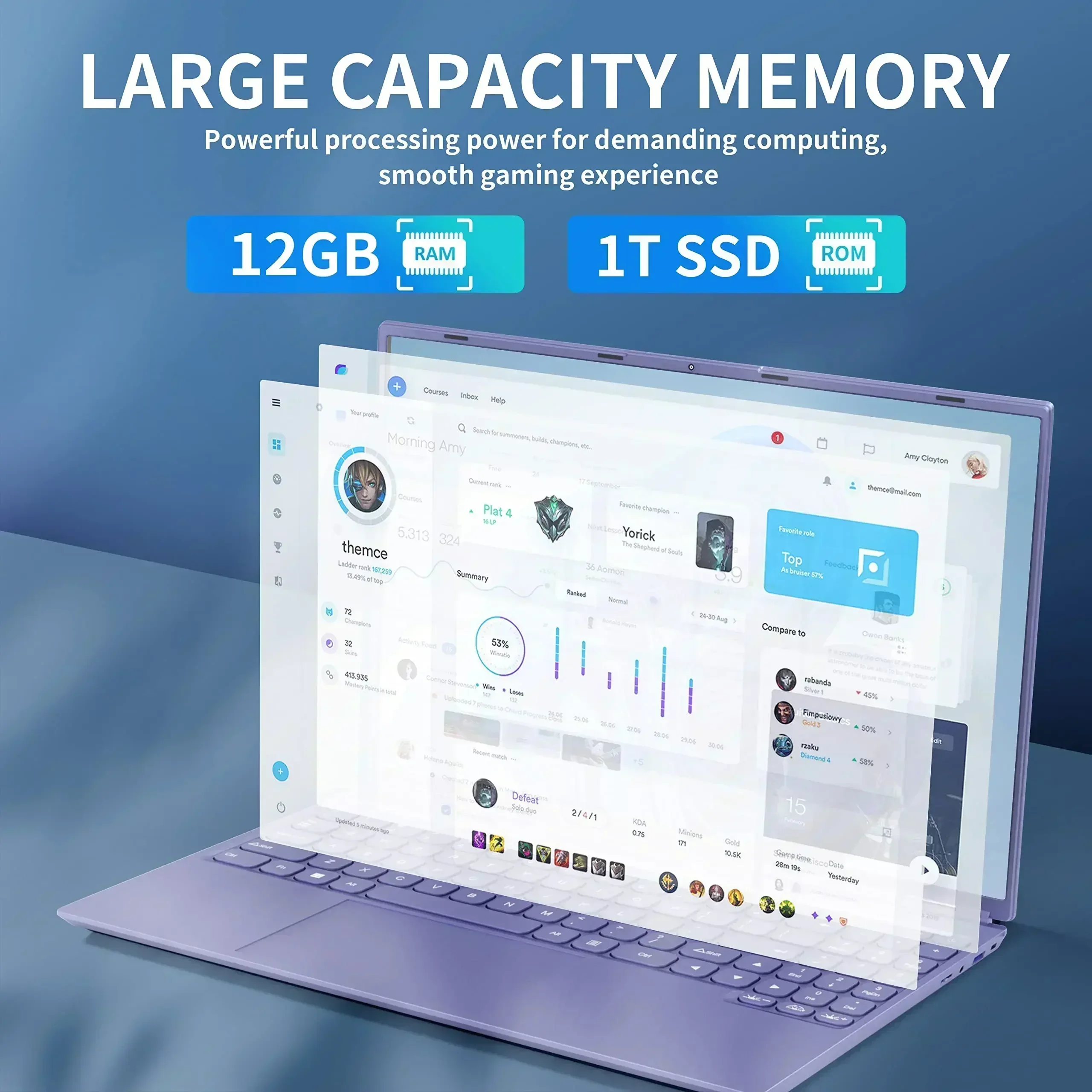 Crelander-Intel Celeron N5095プロセッサを搭載した16インチIPSディスプレイを搭載したビジネスラップトップ,12GB RAM,クアッドコア,Bluetooth 5.0