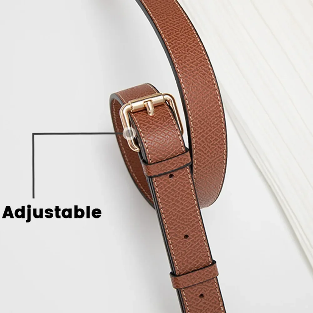 NEW Bag Adjustable Shoulder Strap For Longchamp Small Short Handle Bag Modified Messenger Strap Real Leather