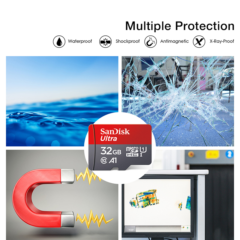 Tarjeta de memoria Ultra microsd A1 para teléfono, Clase 10, 128GB, 32GB, 64GB, 256GB, 512GB, SD, TF