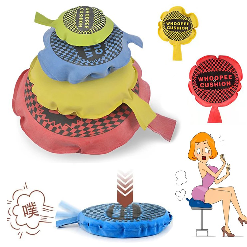 Zabawki dla dzieci Prank Toys Whoopee Cushion Jokes Gags Pranks Maker Trick Funny Toy Fart Pad Pillow Toys For Children Adult