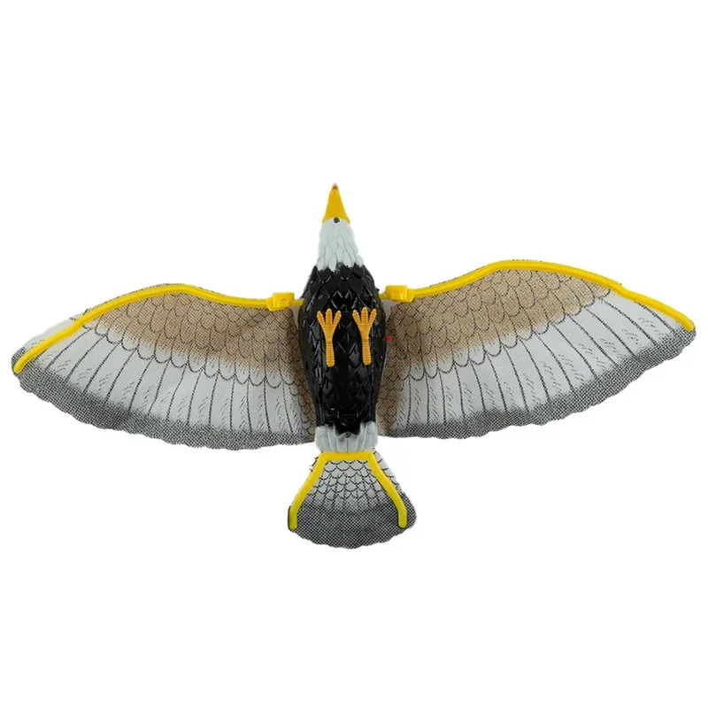เครื่องไล่นกแขวนนกอินทรีบินนกฮูกไล่หุ่นไล่กา Decoy Pest Control