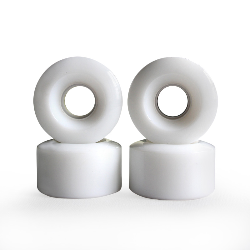 4 Stück 55 mm Skateboard-Räder mit 608 Lagersatz, Rollschuh-Räder, Teil 85 A